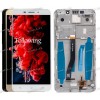 5.5 inch ASUS ZC551KL (ZenFone 3) (LCD+тач) белый с серебряной рамкой 1920x1080 LED  разбор / оригинал