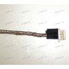 LCD LVDS cable Toshiba Satellite C650, C650D, C655, C655D, L650, L650D, L655, L655D (Inventec) 15.6" (With camera connector) (6017B0265501) (с вебкой) Inventec Berlin BL10AD, BL10G, Manaus MAS10