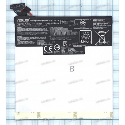 АКБ Asus MeMO Pad 7 ME176C, ME176CX K013, ME180A (3.8V 3950mAh 15Wh, C11P1326, 0B200-00920100) original