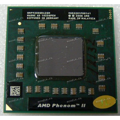 Процессор Socket S1G4 (638) AMD Phenom II P920 (HMP920SGR42GM) (1.60GHz=200MHz x 8, 512kB, 45nm