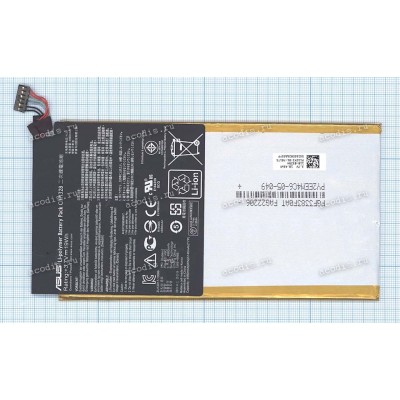 АКБ Asus Transformer Pad TF103C, TF103CX (3,7V 4980mAh 19Wh, C11P1328, 0B200-00980000) original