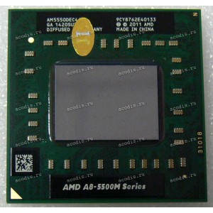 Процессор Socket FS1r2 AMD A8-5550M (AM5550DEC44HL) (4*2.10GHz, 2*2 MB, 32 nm)