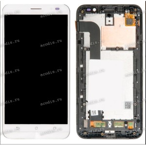 5.5 inch ASUS ZB552KL (ZenFone Go) (LCD+тач) белый с рамкой 1280x720 LED разбор / оригинал 5.5 inch ASUS ZB552KL (ZenFone Go) (LCD+тач) белый с рамкой 1280x720 LED разбор / оригинал