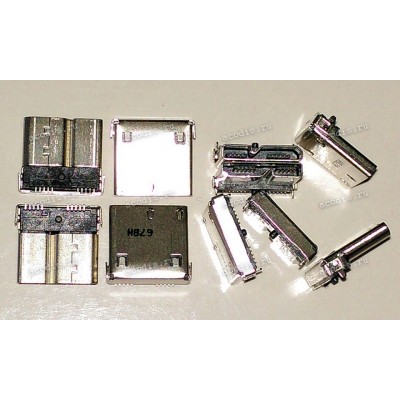 MicroUSB 3.0 Jack Type B 5x2 pin Asus T300CHI-1A SMD (#12235, 12013-00020900, 12013-00021000) MICRO USB3.0 10P 2.1CH STD R/A FOXCONN / UMB1511-NT221-9H