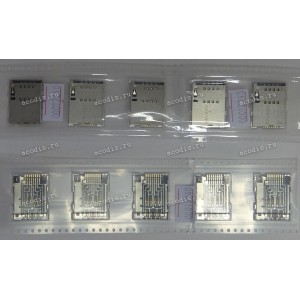Слот SIM-card Samsung GT-P5100, GT-P6800, GT-P7500, GT-P7510, GT-S5250, GT-S5750 (3709-001625) original