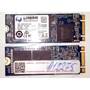 NGFF M.2 2260 SSD B&M key SATA 128GB Kingston RBU-SNS6100S3/128GD (03B03-00034000) SSD SATA3 128GB M.2 2260/S8FM08.0
