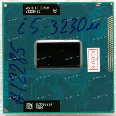 Процессор Socket G2 (rPGA988B) Intel Core i5-3230M (SR0WY) (2*2,6GHz, 2*256kb+3Mb, HD Graphics 4000)