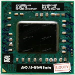 Процессор Socket FS1r2 AMD A8-4500M (AM4500DEC44HJ) (4*1.90GHz, 2*2 MB, 32 nm) Процессор Socket FS1r2 AMD A8-4500M (AM4500DEC44HJ) (4*1.90GHz, 2*2 MB, 32 nm)
