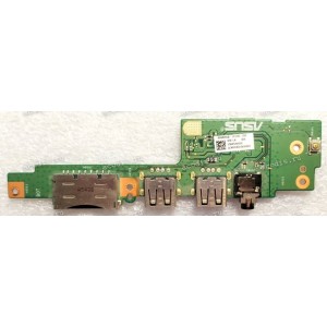 USB & Audio & Card Reader board Asus K501LX, K501LB (p/n: 90NB08Q0-R10010, 60NB08Q0-IO1030-200) K501LX IO_BD./AS