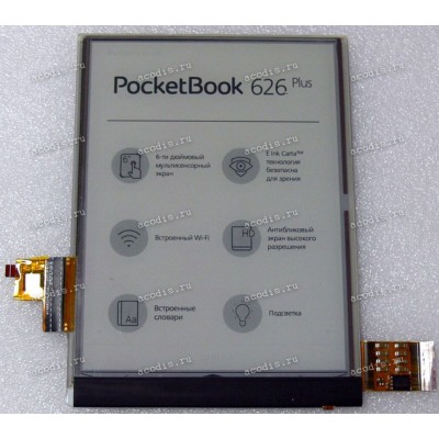 ED060XC3(LF)C1/T1 (с тачем и подсветкой 6 pin для Pocketbook 626) 1024x758, 34 пин, разбор