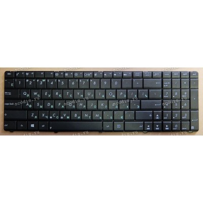 Keyboard Asus K55DR, K55N, X55C, X75A, X75VB, X75VC, K55DE, X75VD, X55VD (Black/Matte/RUO) чёрная мат рус