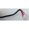 DC Jack Lenovo IdeaPad G560, G565, Z560, Z565 + cable + 4 pin, 230 mm (FRU: B025131, DC301009700)