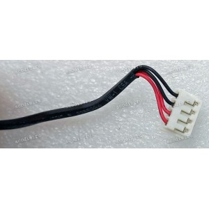 DC Jack Lenovo IdeaPad G560, G565, Z560, Z565 + cable + 4 pin, 230 mm (FRU: B025131, DC301009700)