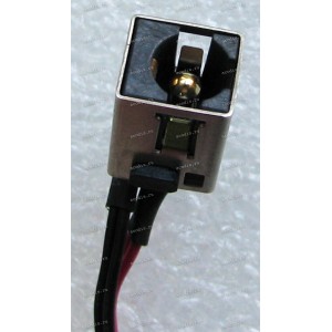 DC Jack Lenovo IdeaPad G470, G475, G570, G575, G580, G585, G770, G780, N580, N585, U460, U460S, Y470 (QIWG5, DC30100H800, DC30100CS00, PIWG2, DC30100C200, FRU: B107061) + cable 250 mm + 4 pin
