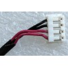 DC Jack Lenovo IdeaPad G470, G475, G570, G575, G580, G585, G770, G780, N580, N585, U460, U460S, Y470 (QIWG5, DC30100H800, DC30100CS00, PIWG2, DC30100C200, FRU: B107061) + cable 250 mm + 4 pin