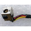 DC Jack HP/Compaq Presario V3000 HP Pavilion DV2000 + cable + 5 pin (p/n: 50.4F632.002)