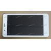5.0 inch Digma Linx C500 3G (LCD+тач) белый с рамкой 854x480 LED  разбор / оригинал