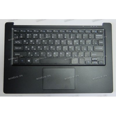 Keyboard Digma EVE 1400 ET1106EW + topcase PRIDE-K2863 YT-277-16-03 VER:A SP14613 SP08575 (Black/Matte/RUO)