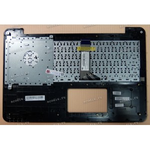 Keyboard Asus X553MA-1A + topcase (0KN0-R91GE23, 90NB0628-R31GE0) (Black-Black/Matte/GR) черная матовая