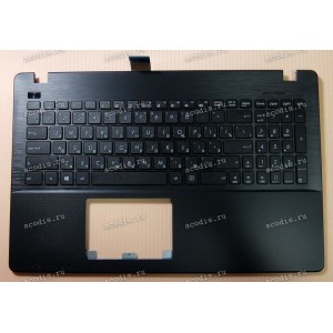 Keyboard Asus X550MD-7K, X550VA + topcase (0KNB0-6114RU00, 90NB06PB-R31RU0) (Black-Black/Matte/RUO) черная русиф