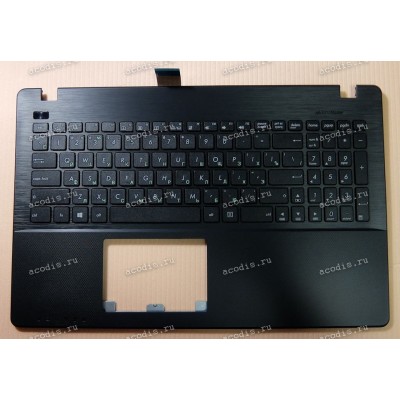 Keyboard Asus X550MD-7K, X550VA + topcase (0KNB0-6114RU00, 90NB06PB-R31RU0) (Black-Black/Matte/RUO) черная русиф