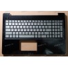 Keyboard Asus N550JV-1A + topcase (0KNB0-6625AR00, 13NB0231AM0121) (Silver-Black/Matte/RUO/LED)