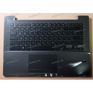 Keyboard Asus PU301LA-1A + topcase (0KNB0-D102RU00, 90NB03C1-R31RU0) (Black-DarkGrey/Matte/RUO)