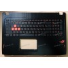 Keyboard Asus GL502V, GL502VT + topcase (13NB0AP1AP0311, 90NB0BJ1-R31RU0) (Black-Black/Matte/RUO/LED) Keyboard Asus GL502V, GL502VT + topcase (13NB0AP1AP0311, 90NB0BJ1-R31RU0) (Black-Black/Matte/RUO/LED)