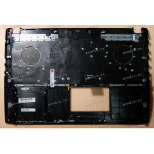 Keyboard Asus GL502V, GL502VT + topcase (13NB0AP1AP0311, 90NB0BJ1-R31RU0) (Black-Black/Matte/RUO/LED)