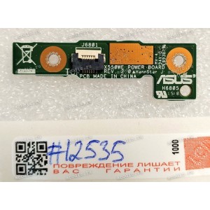 Power Button board Asus X550WA, X550WE (p/n: 90NB06Q0-R10010)