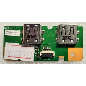 USB board Asus R554LA, TP550LA IO_BD./AS, (p/n: 90NB0590-R11000)