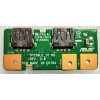 USB board Asus R554LA, TP550LA IO_BD./AS, (p/n: 90NB0590-R11000)
