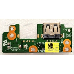 USB board Asus X550DP IO_BD./AS (p/n: 90NB01N0-R10010)