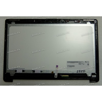 15.6 inch ASUS S550, S550C (B156XTN04.2 + тач) с рамкой 1366x768 LED slim new