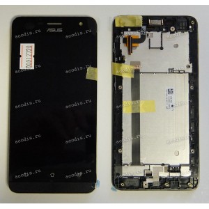 5.0 inch ASUS A502CG (ZenFone 5) (LCD+тач) черный с рамкой 960x540 LED  разбор