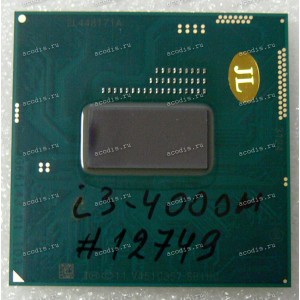Процессор Socket G3 (rPGA946B) Intel Core i3-4000M (SR1HC) (2*2,4GHz, 2*256kb+3Mb, HD Grafics 4600) Процессор Socket G3 (rPGA946B) Intel Core i3-4000M (SR1HC) (2*2,4GHz, 2*256kb+3Mb, HD Grafics 4600)
