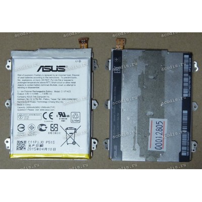 АКБ Asus ZE500CL (ZenFone 2 3,8V 2400mAh) (C11P1423, 0B200-01380000) orig разб