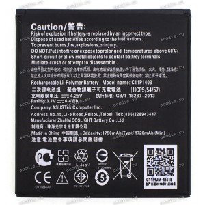 АКБ Asus A450CG (ZenFone 4, 3,7V 6,4Wh) (Prod. C11P1403, 0B200-01070000) original new