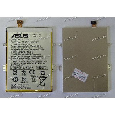 АКБ Asus A600CG, A601, T00G (ZenFone 6 3,8V 3330mAh 12Wh) (C11P1325, 0B200-00890000) origin NEW