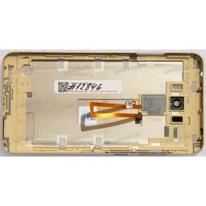 Задняя крышка Asus ZC551KL Zenfone 3 Laser, gold, разбор