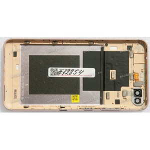 Задняя крышка Asus ZC554KL Zenfone 4 Max, gold, разбор