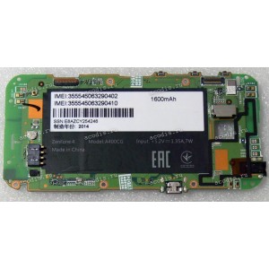 MB Asus ZenFone 4 A400CG MAIN_BD_eMMC 8G/Z2520/WW/3G (D) /S2/1600mAh/6W (60AZ00I0-MBD000) B5072CI 47AEIRW PG 3.1, 1 чип SK hynix H26M41103HPR e-NAND 422A, 1 чип SK hynix H9TKNNN8KDAR ARNGM 431A