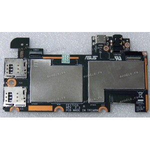 MB Asus FonePad 7 FE171CG MAIN_BD._1G/Z2520/AS (eMMC 8G) (D)/S2 (90NK01N0-R00010) FE171CG REV. 2.3, Intel PMB9820 P10 XG636, Winbond W949D6DBHX5E, 1 чип ELPIDA B8164B3PD-1D-F 