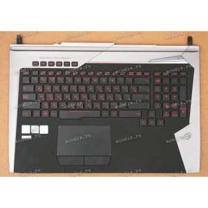Keyboard Asus G752, G752VL + topcase (13NB09Y0AP0431, 13N0-SIA0G31)