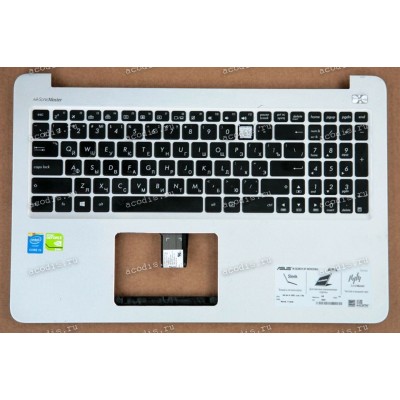 Keyboard Asus K501L, K501LB, K501LX, K501U, K501UX, K501UB, K501UQ, K501UW + topcase (90NB0A52-R30200, 9Z.N8SLQ.Q01, 13NB0A52AM0201, 13NB08P1AM0201, 39XK5TCJN00, 39XK5TCJN30) Б/У