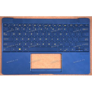 Keyboard Asus UX390U + topcase синий (13N0-UWA0411)
