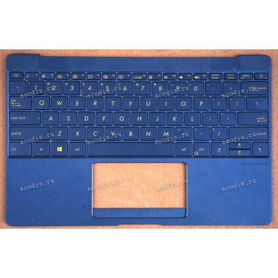 Keyboard Asus UX390U + topcase синий (13N0-UWA0411)