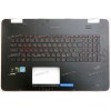 Keyboard Asus G771J, G771JM, G771JW + topcase (13NB0756AM0311, 3BBK3TCJN20, 0KNB0-662CRU00)