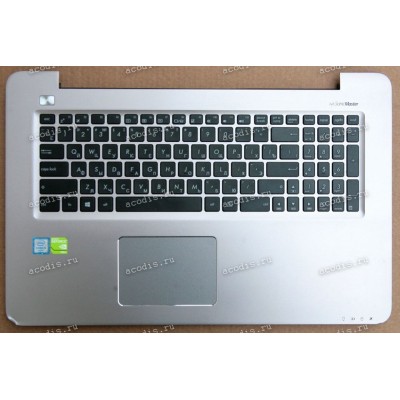 Keyboard Asus X756UA, X756UB, X756UJ, X756UQ, X756UW, X756UX + topcase (39XK9TCJN70, 13NB0A03AM0221)