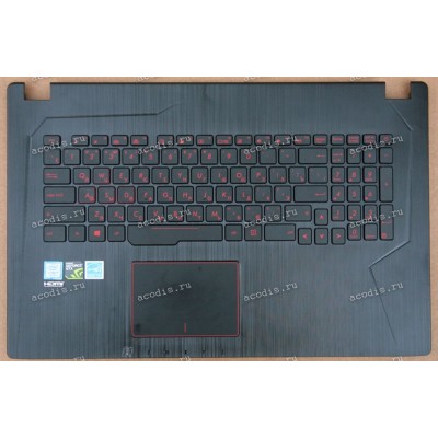 Keyboard Asus GL753VD-2B + topcase (13N1-0XA0701, 13N1-0XA0101)